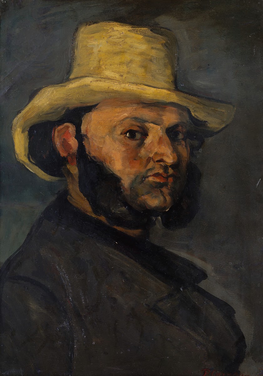 Gustave Boyer b 1840 in a Straw Hat 187071