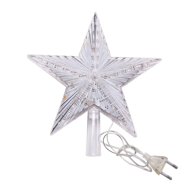 LED Christmas Tree Top Star for Indoor and Outdoor Use