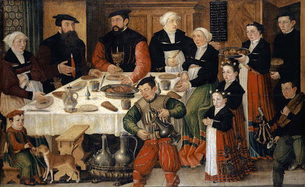 Bildnis der Familie des Hans Rudolf Faesch 1559