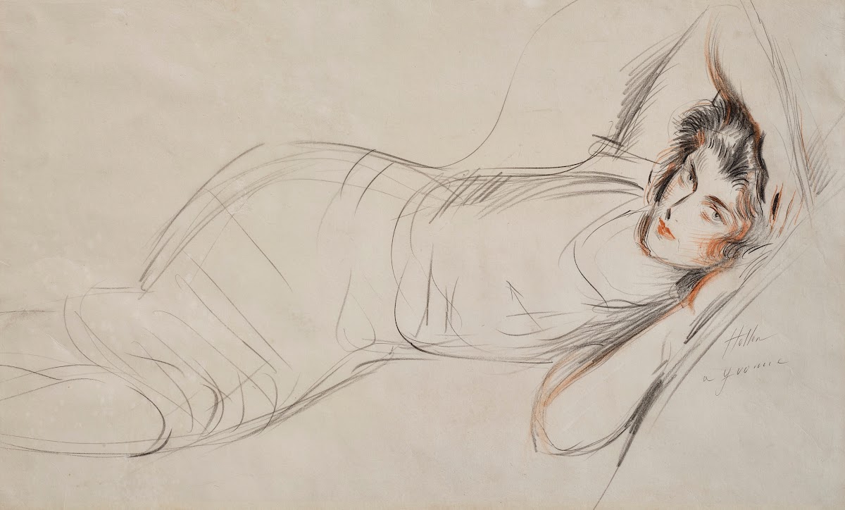 Portrait of Yvonne Alexandre de Boismartin 1920