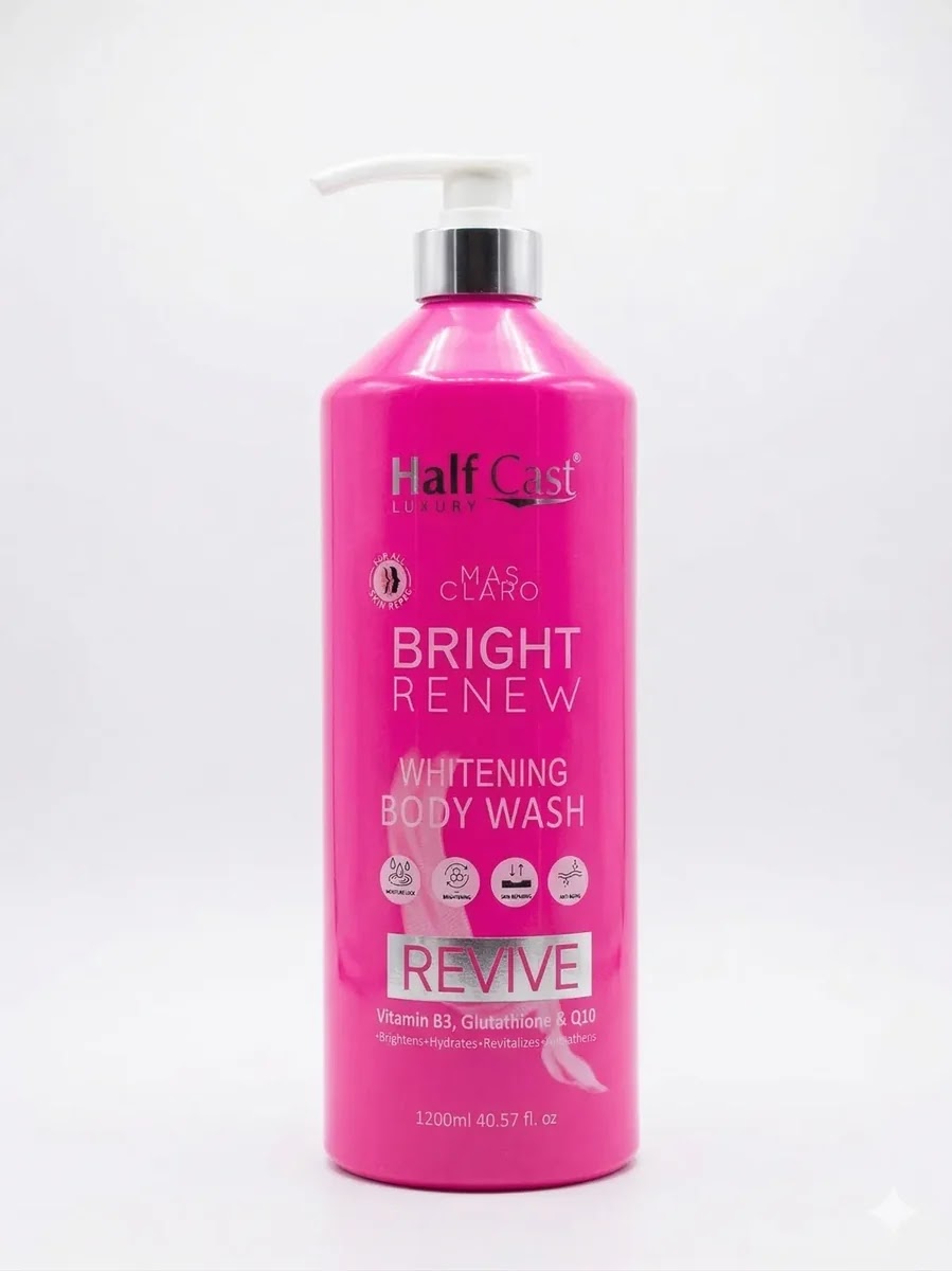 Half Cast Luxury Bright Renew Whitening Body Wash