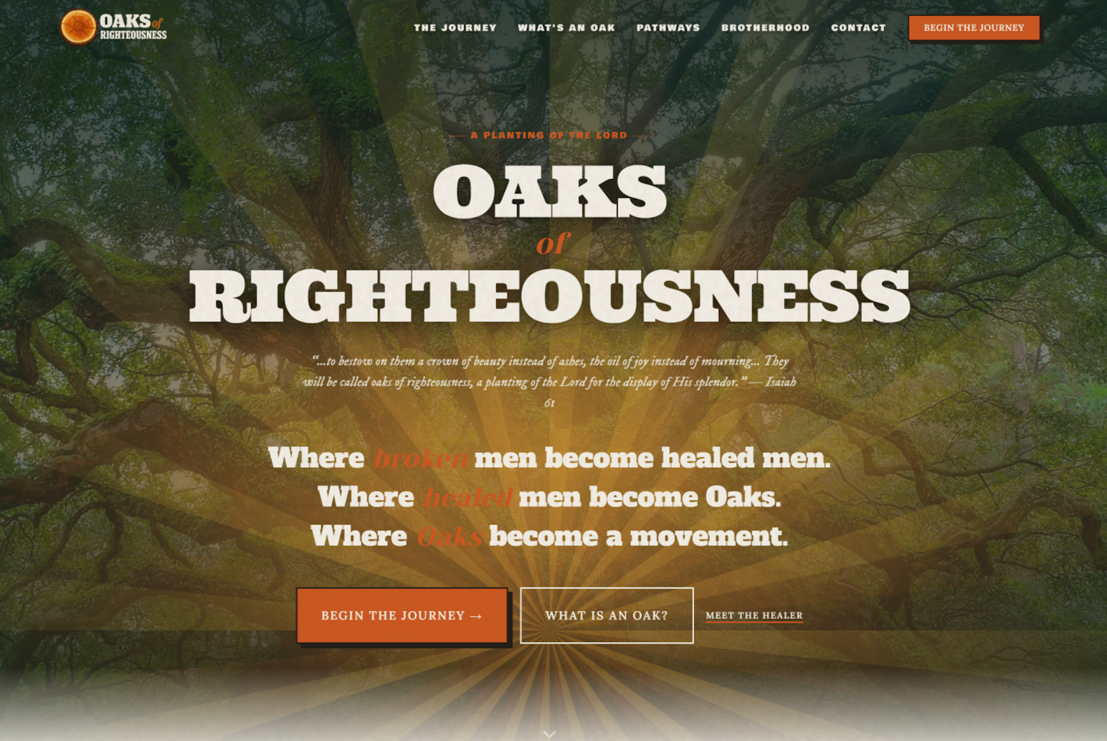 Oaks Of Righeousness
