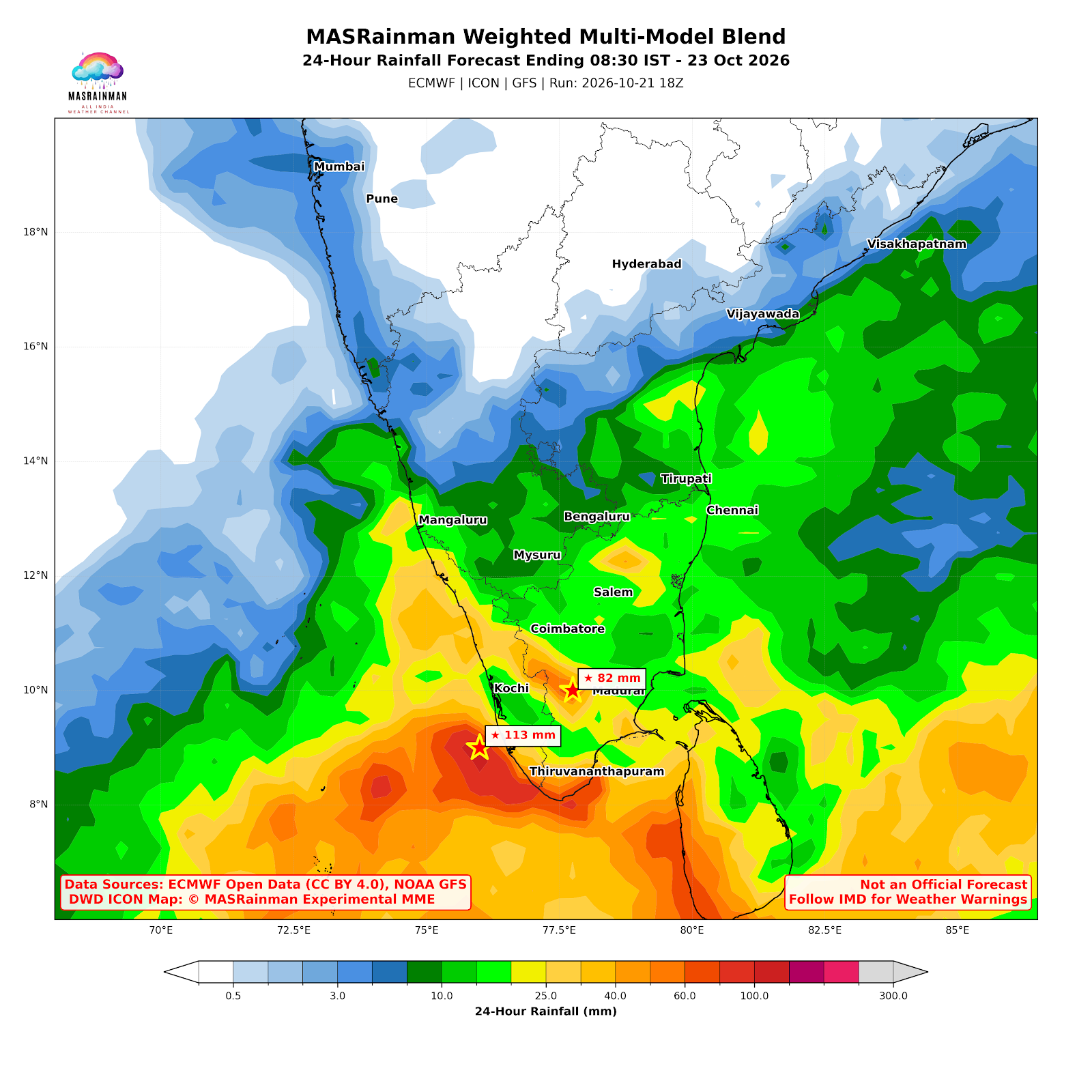 South India MME - MasRainMan Weather