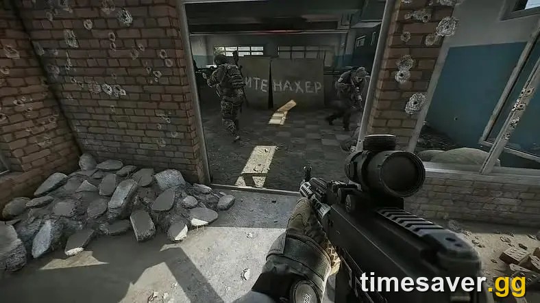 First-person Escape from Tarkov gameplay from a Season 1 raid, back in action after fixing the 1.1.0.0 launch problems