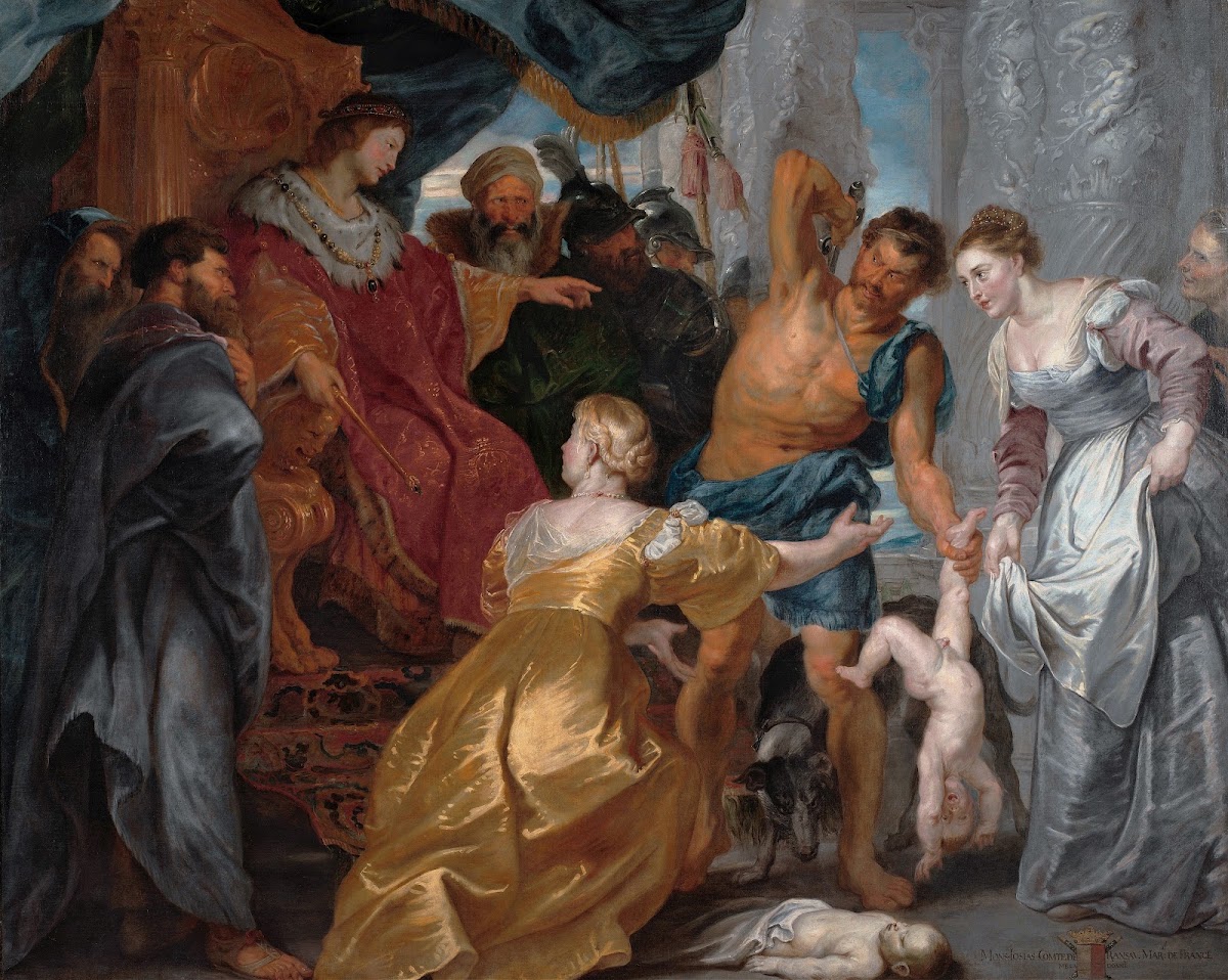 The Judgement of Solomon 1617