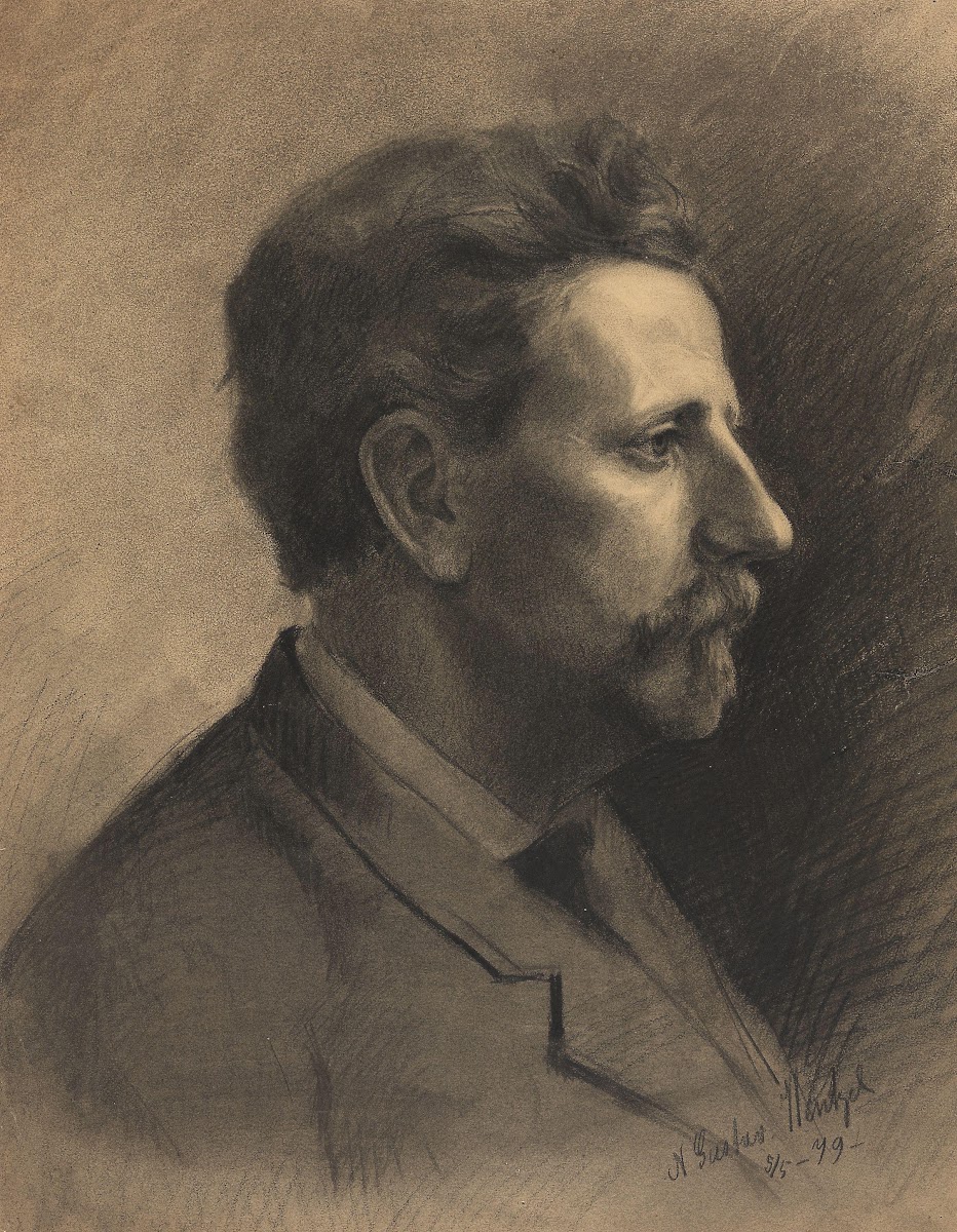 A Man in Profile 1879