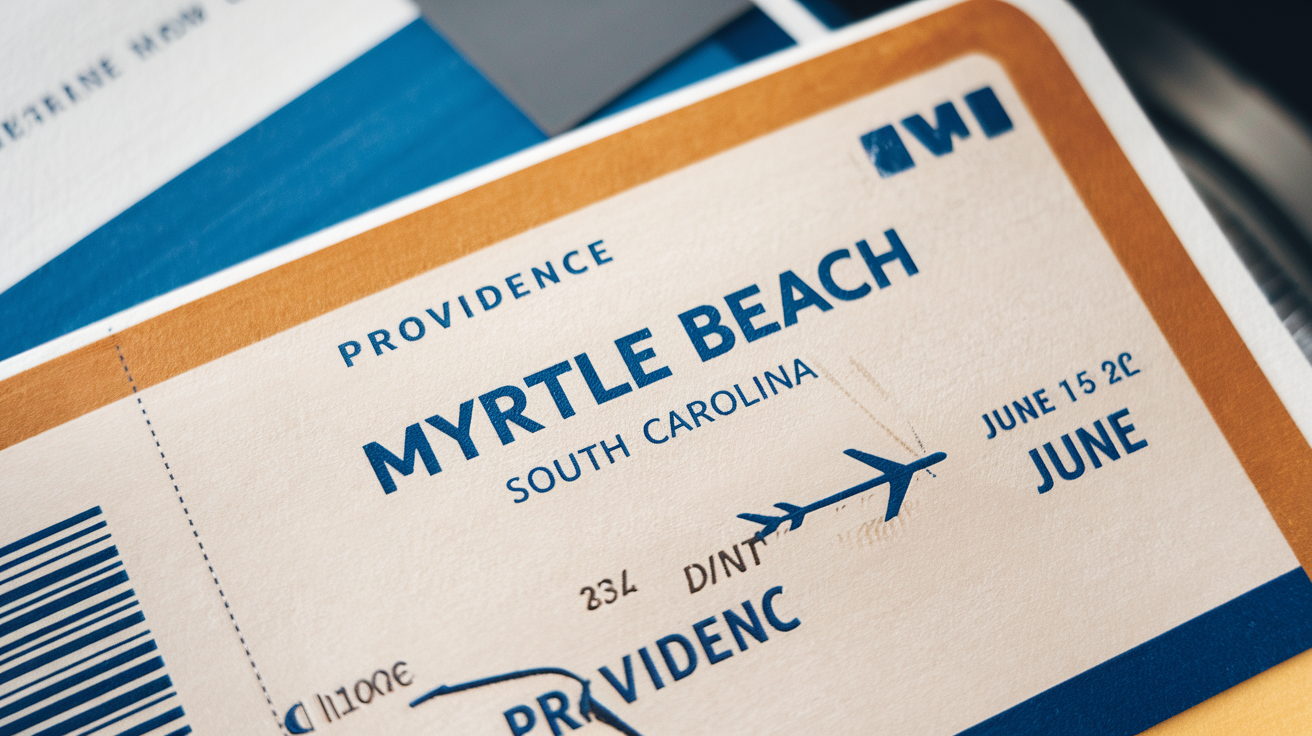 How to Fly to Myrtle Beach from Providence, RI