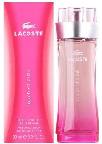 TOUCH OF PINK DE LACOSTE MUJER 90ML EDT