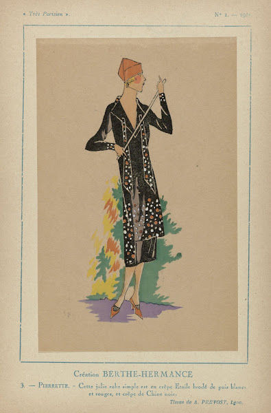 Création Berthe Hermance  Pierrette 1925