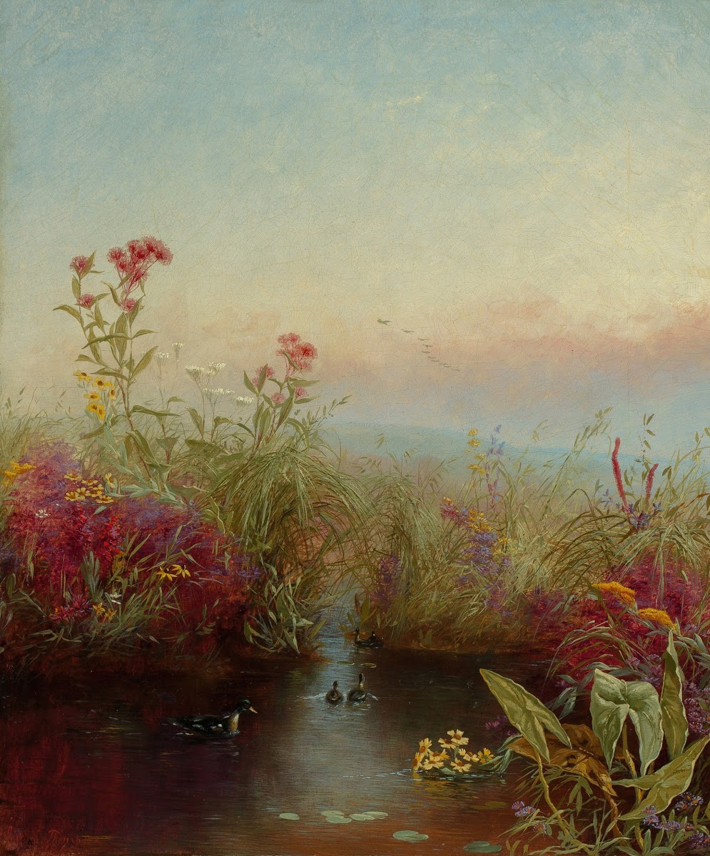 Riverbank in Bloom 1865
