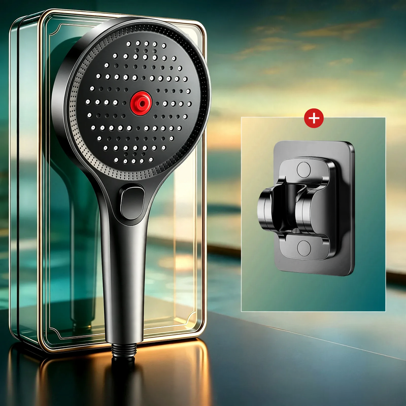 Pressure-balanced showerhead, multiple spray modes
