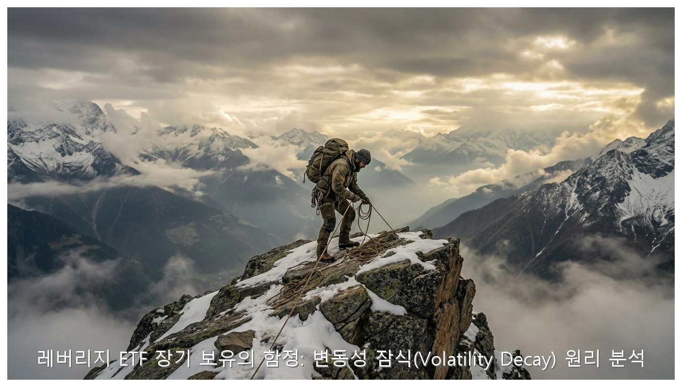 레버리지 ETF 장기 보유의 함정: 변동성 잠식(Volatility Decay) 원리 분석 핵심 안내 및 분석 인포그래픽 (7)