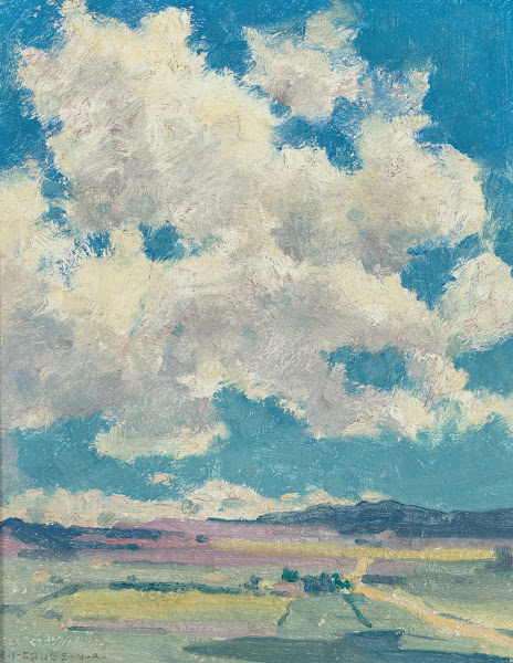Over the Taos Valley circa 1926