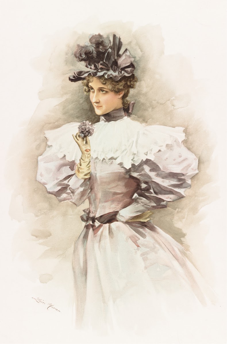 Woman Holding Flower Ca 18611897