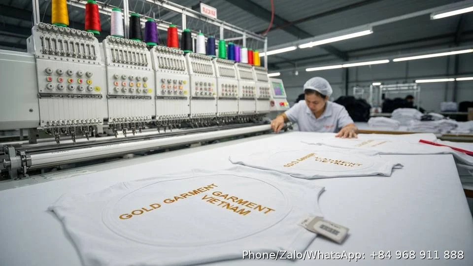T-Shirt Production - Gold Garment Vietnam