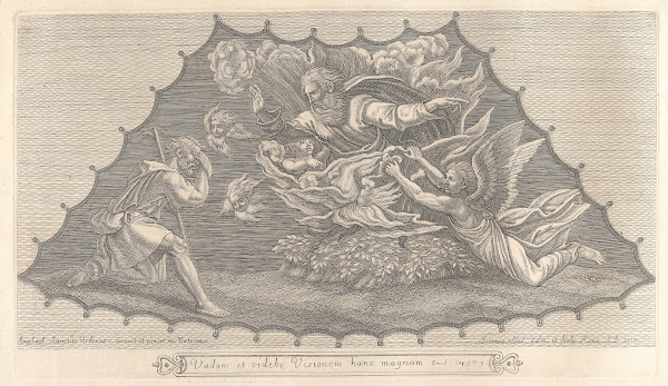 The Command to Jacob to Depart After Raphael ca 1717