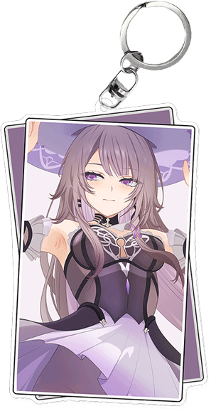 Honkai Star Rail The Herta Keychain by Karbiter ( Reila Nii )