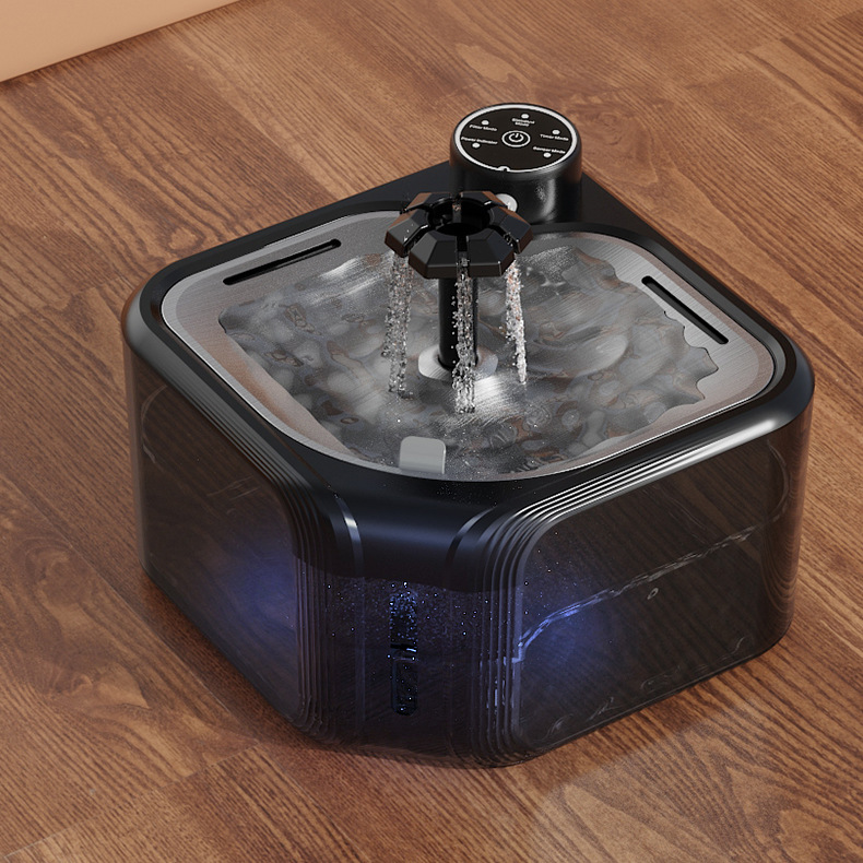 Stainless Steel Pet Water Fountain with Sensor