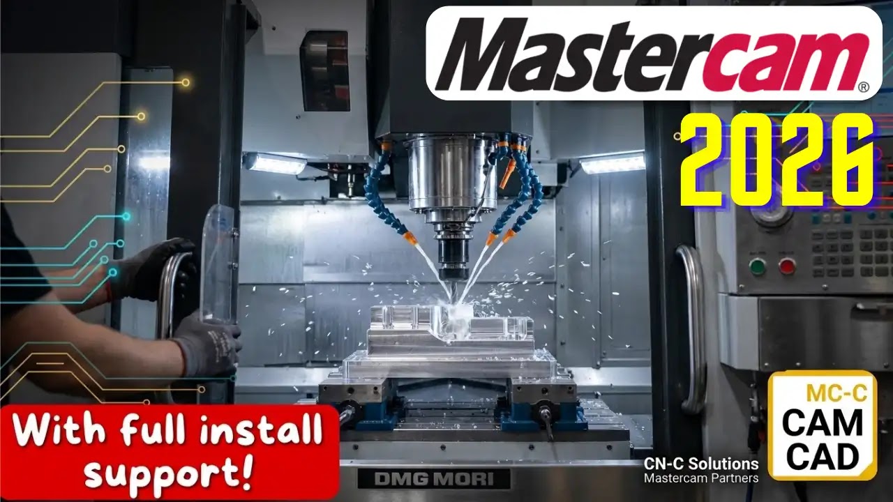 Mastercam 2026 Download & Installation Guide | Complete Setup & Support app thumbnail