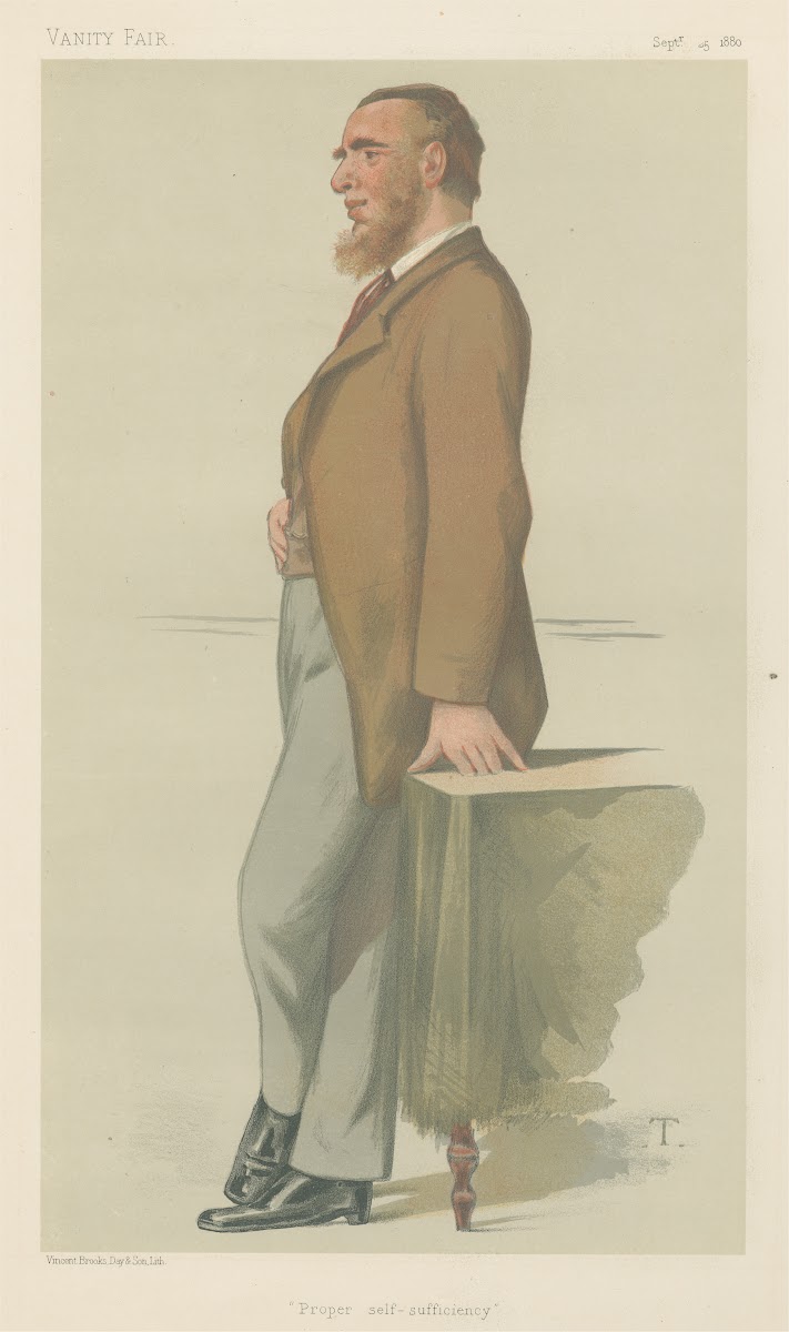 Polititians  Vanity Fair Proper self sufficiency Mr Leonard Henry Courtney Septe