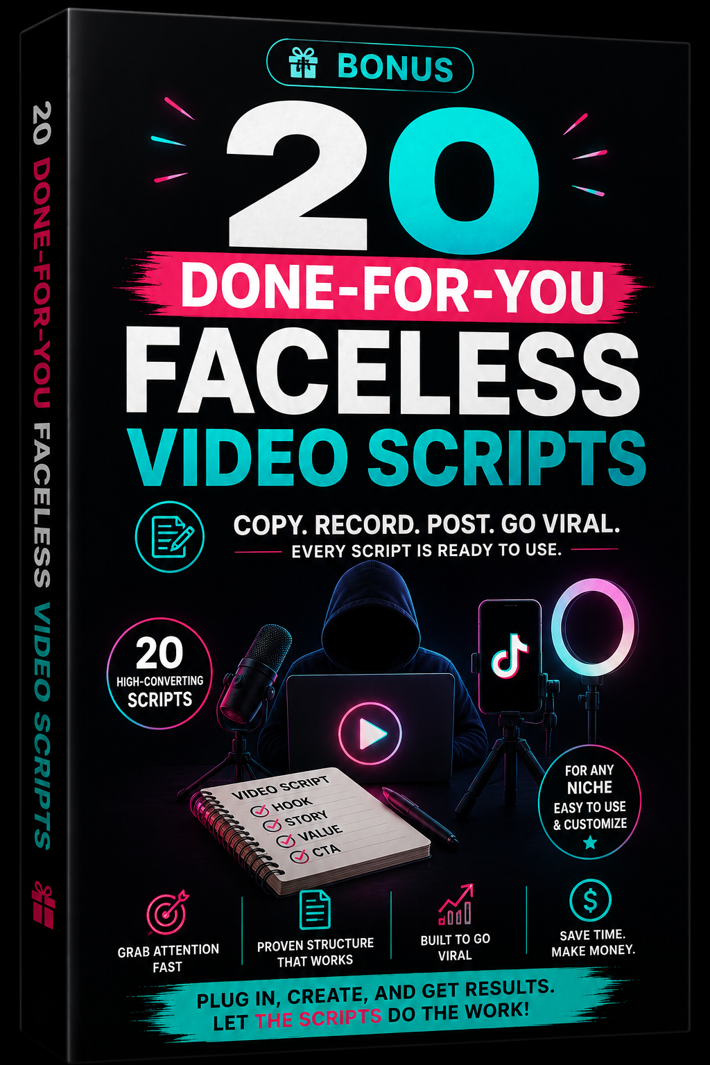 20 Done-For-You Video Scripts Cover