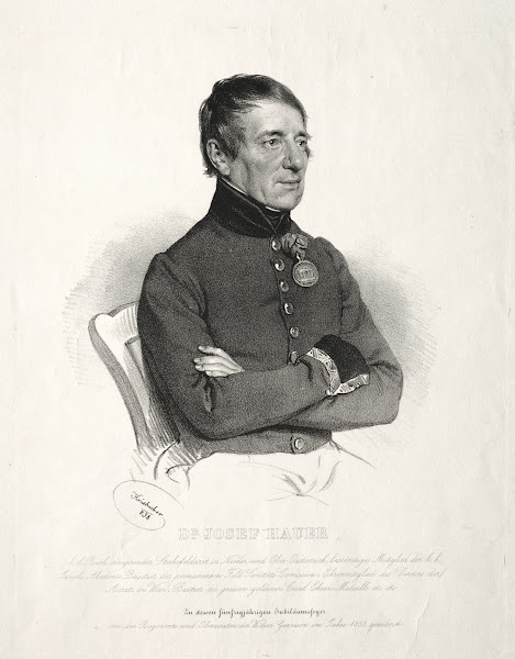 Portrait of Dr Jospeh Hauer 1838