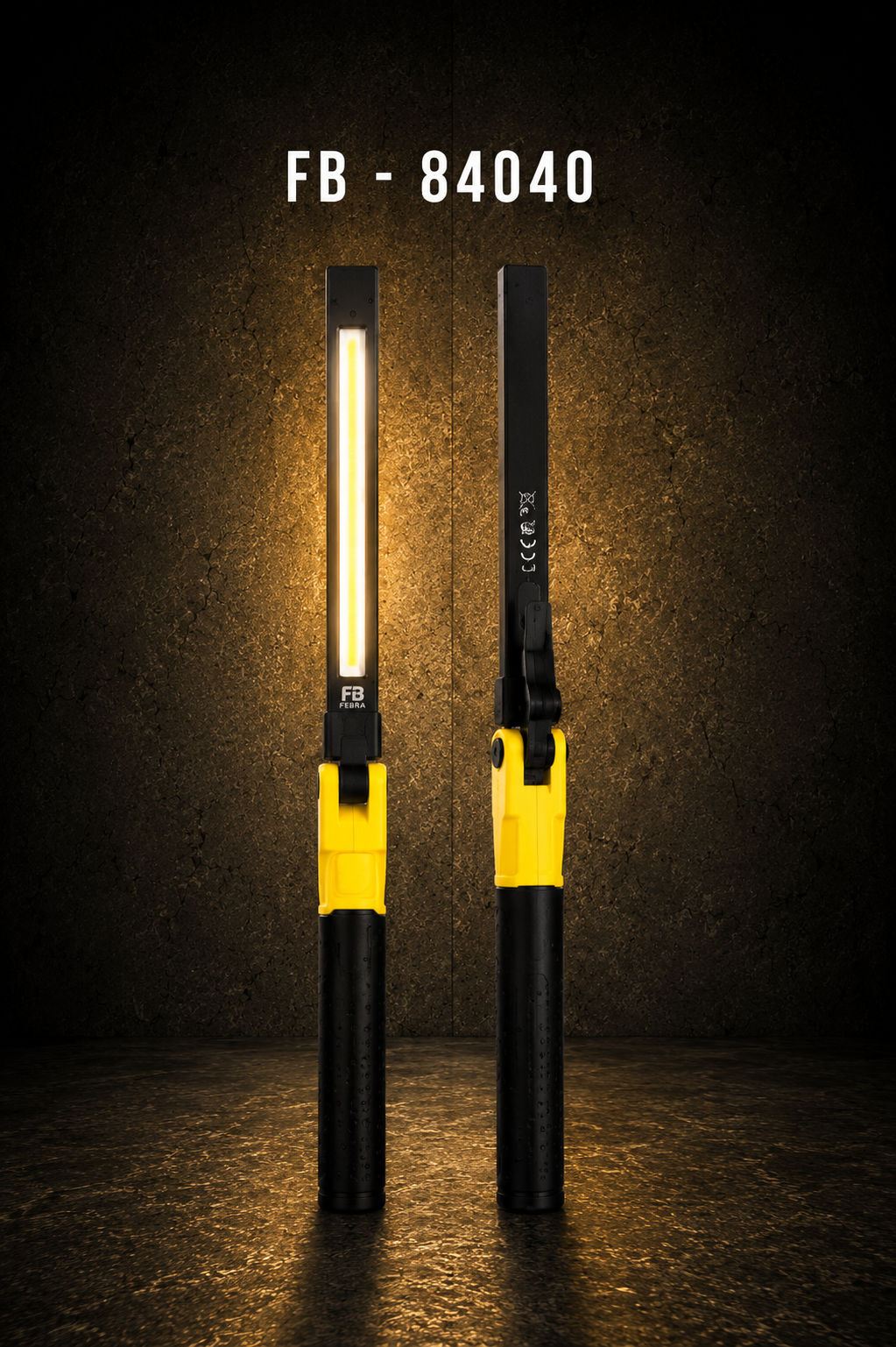 MINILÁMPARA DE INSPECCIÓN LED COB + LED – 300LM