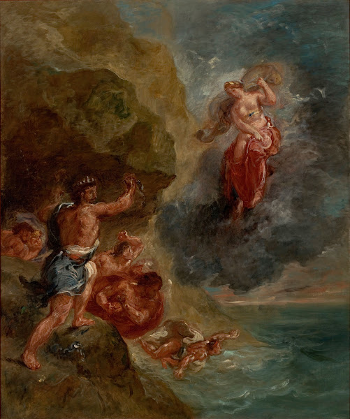 The Winter  Juno beseeches to destroy Eneas Fleet 1856 1863