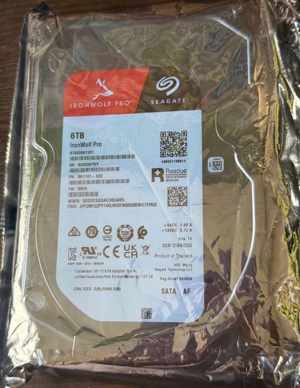NAS Hard Drive ST8000NE001