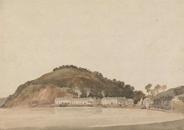 Headland on the Coast of South Devon possibly Shaldon