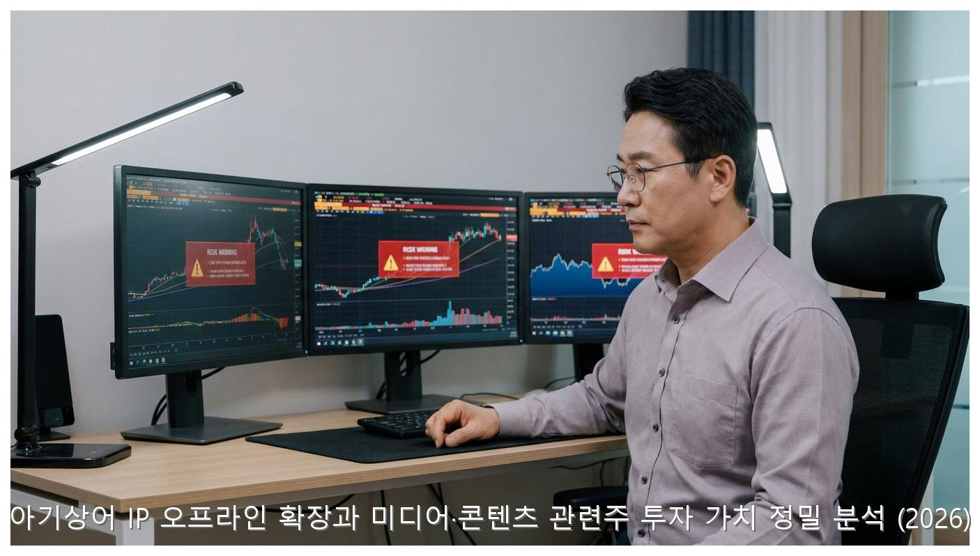 아기상어 IP 오프라인 확장과 미디어·콘텐츠 관련주 투자 가치 정밀 분석 (2026) 핵심 안내 및 분석 인포그래픽 (7)