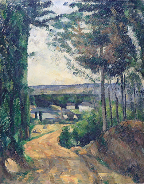 Road leading to the lake 1880