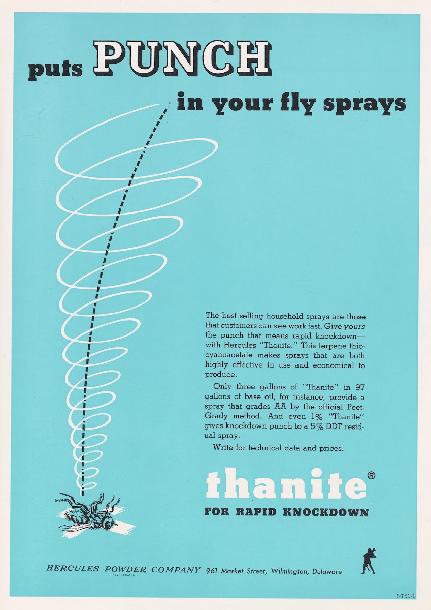 Puts Punch in your fly sprays 1951