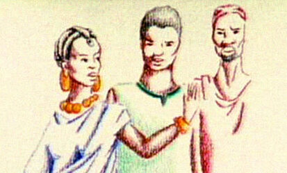 The Woman who married three men