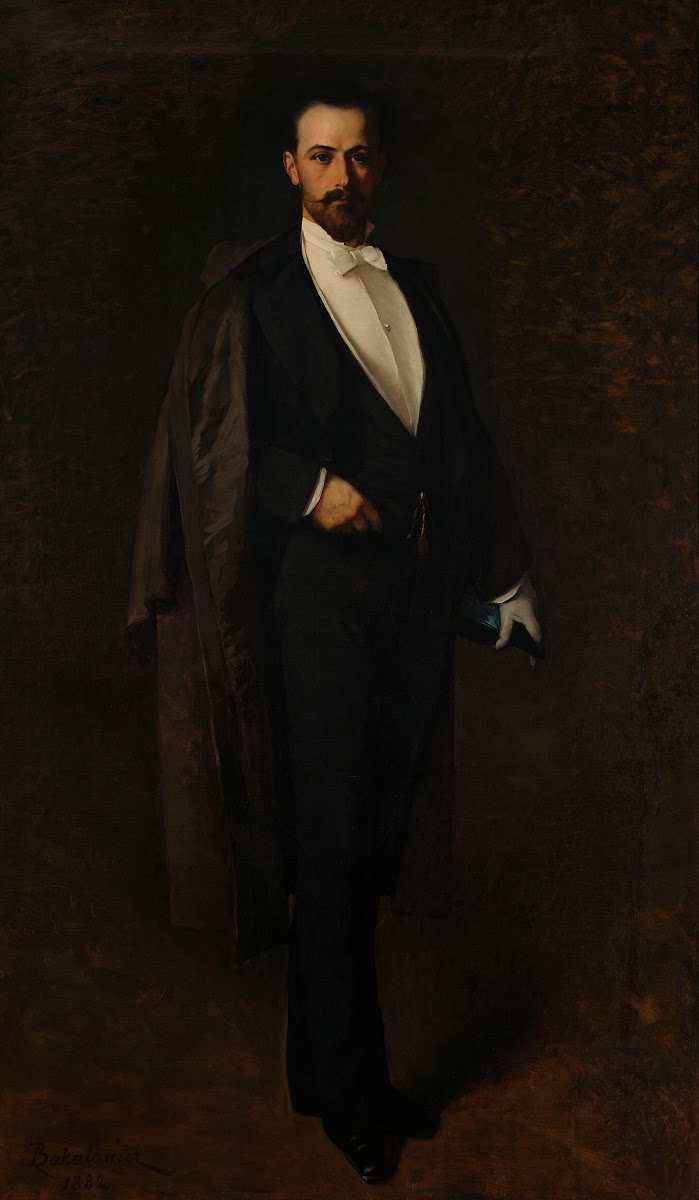 Portrait of Bronisław Amszyński 1882