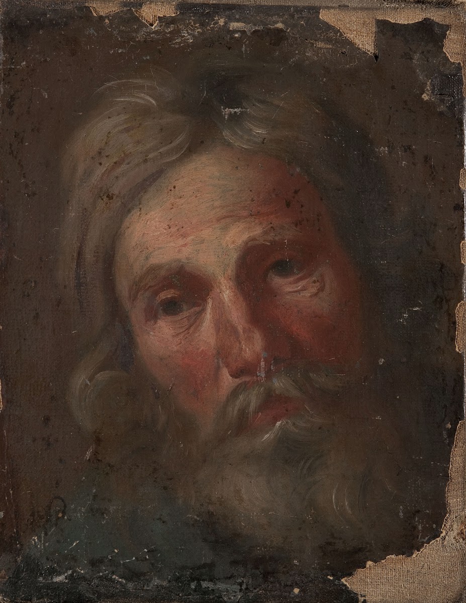 Study of an old mans head