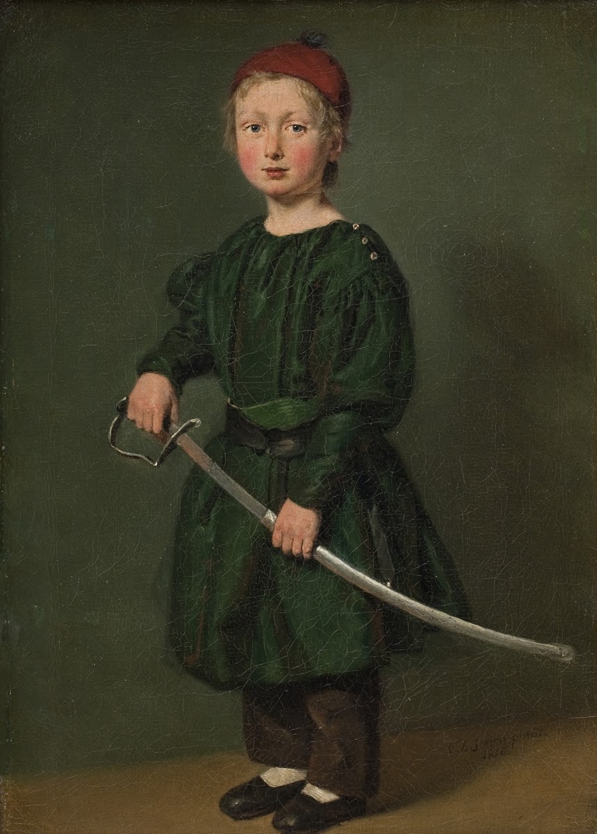 One of the Artists Sons 1836