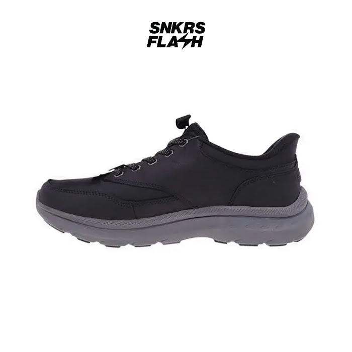 SKECHERS MENS USA POLLARD BLACK GREY - 205338BLK - Size 40