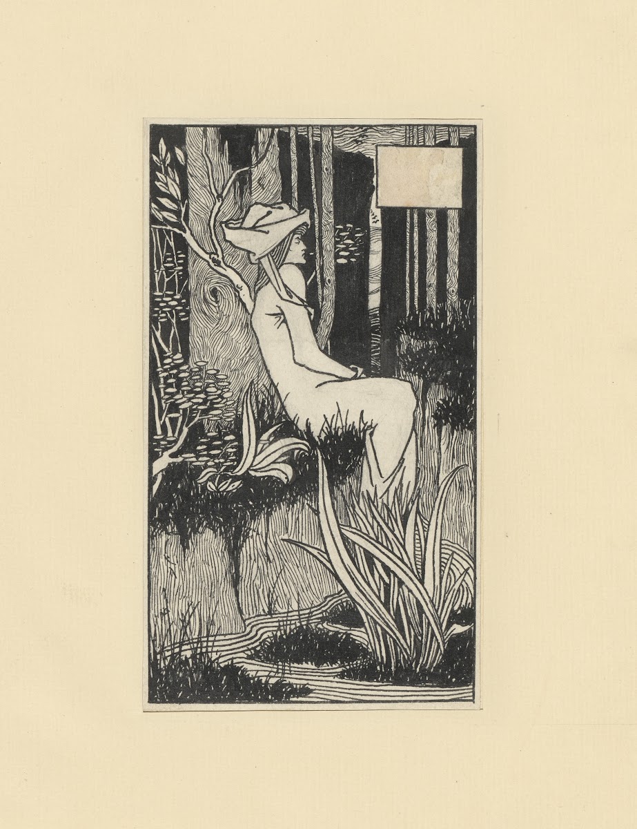 Illustrations by Aubrey Beardsley for King Arthur Pl01 1893 1894