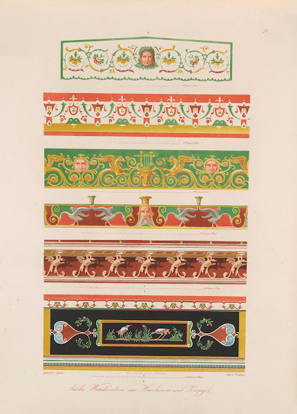 Ornamente aller klassischen Kunst Epochen nach den Originalien in ihren eigenthu