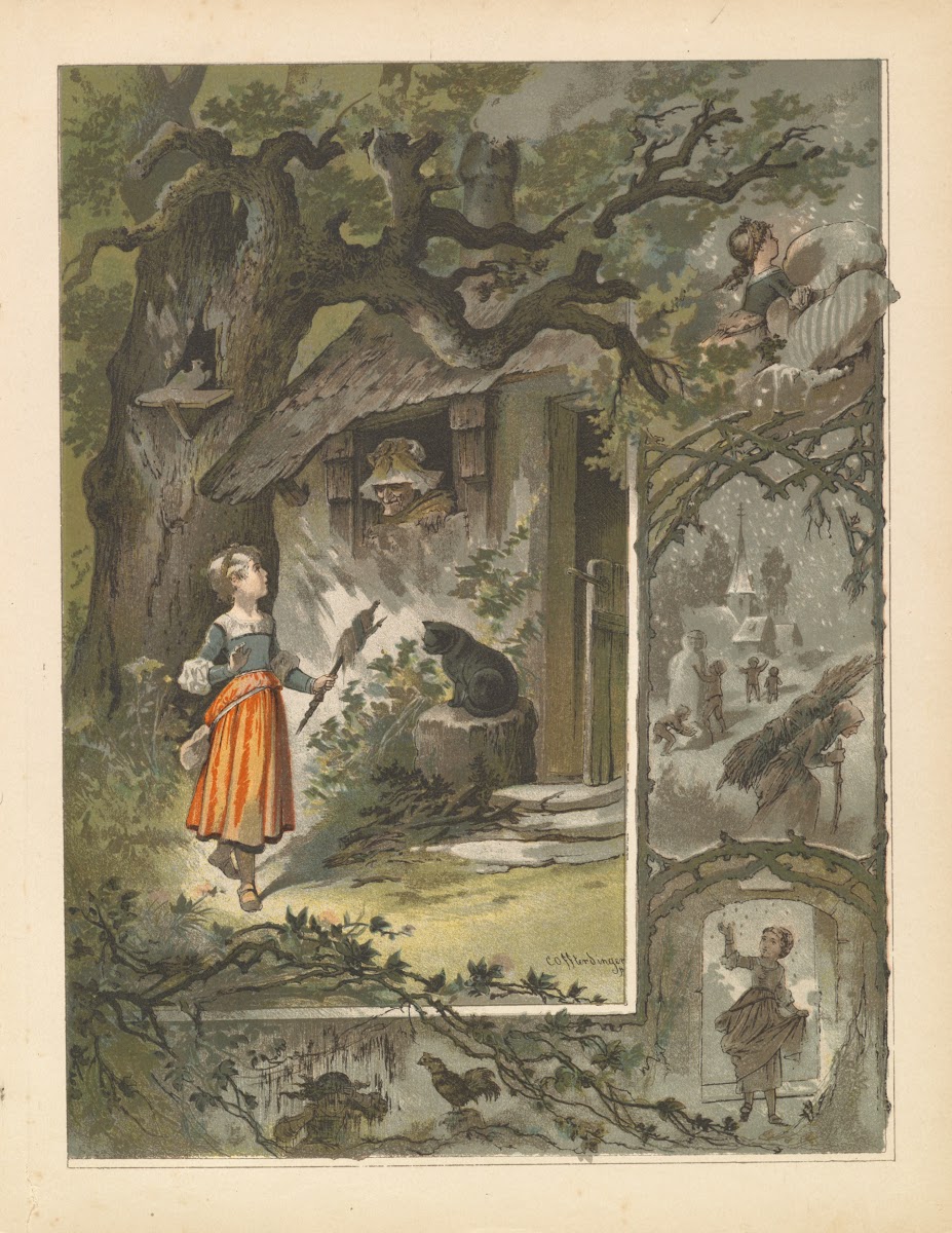Vrouw Holle 1890s