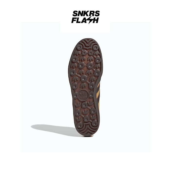 ADIDAS GAZELLE INDOOR OAT DARK BROWN - Size 46