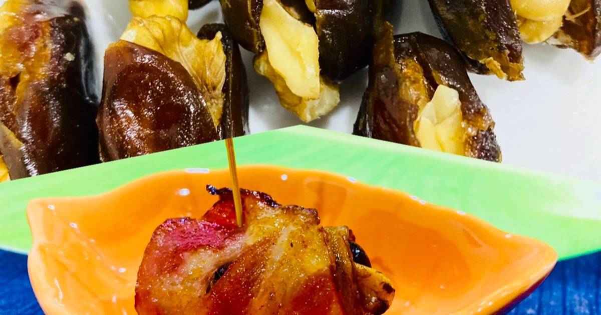 Finger Food 👌2: Bacon - Ba rọi xông khói cuộn Chà Là nướng “Món bốc tay mới đúng điệu”