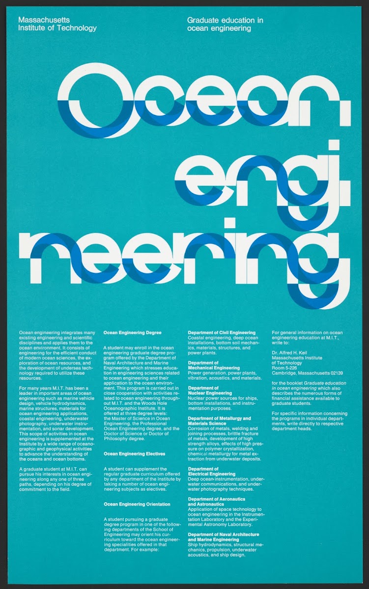 Ocean egineering Massachusetts Institute of Technology 1967