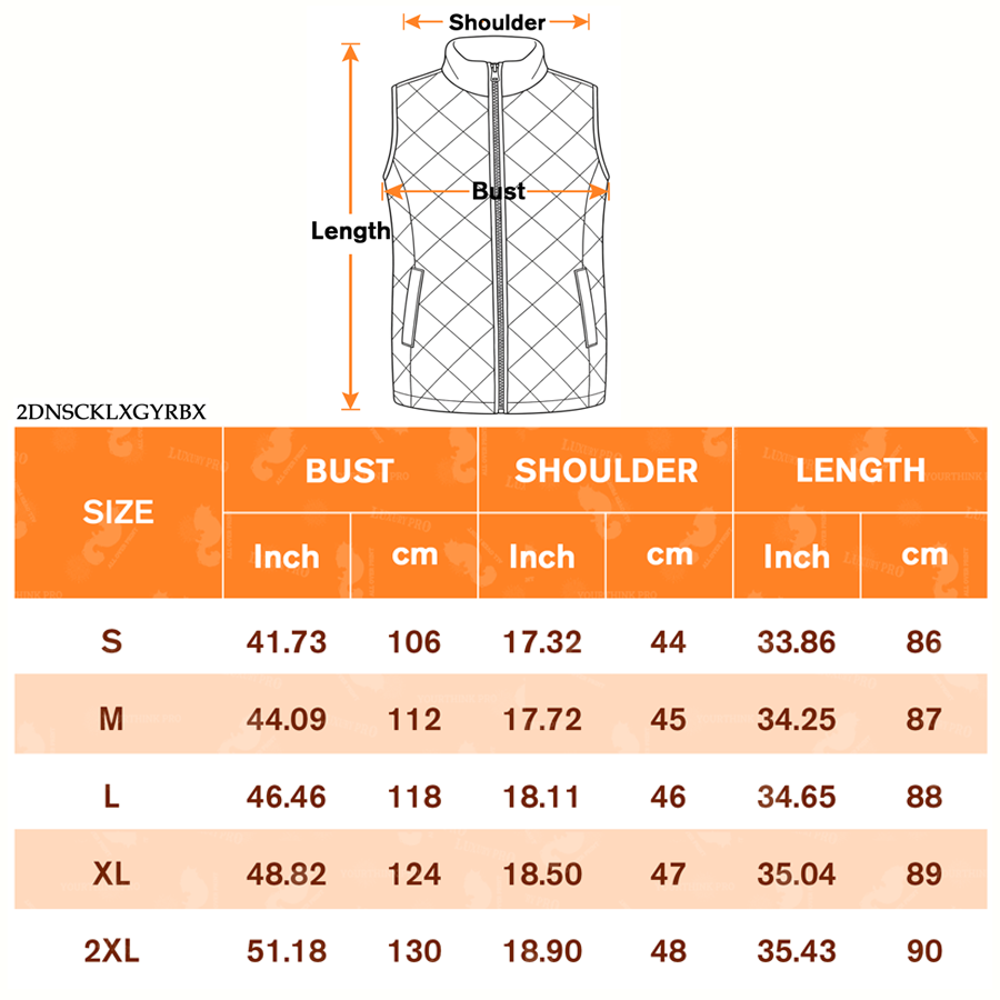 2D Women's Long Rhombus Quilted Down Vest