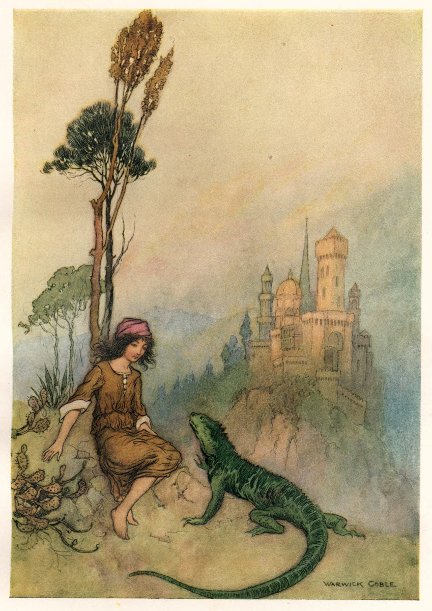 The Lizard showing Goat Face the Palace 1911