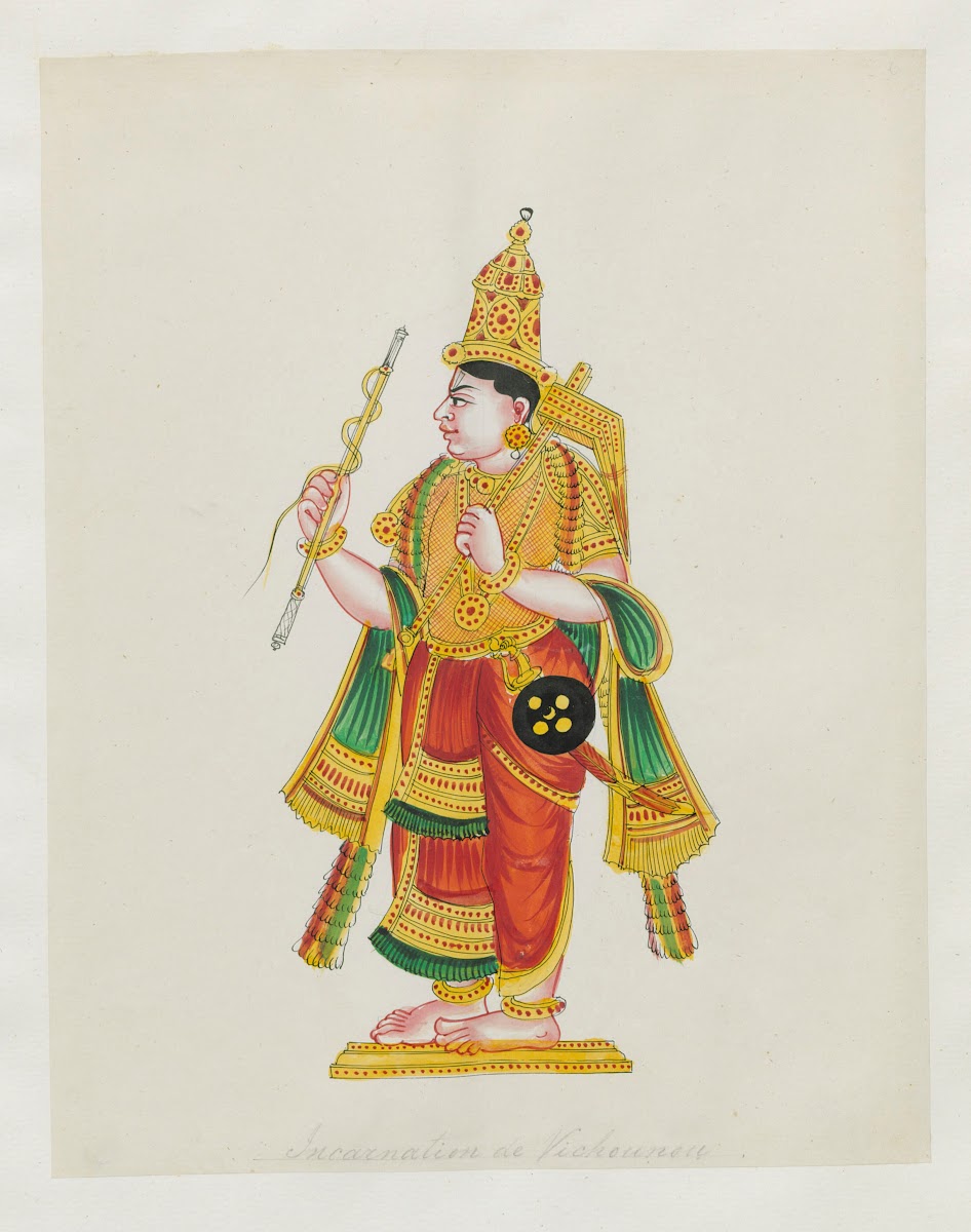 Paintings from the Chidambaram Shrine Pl009 1820 1830