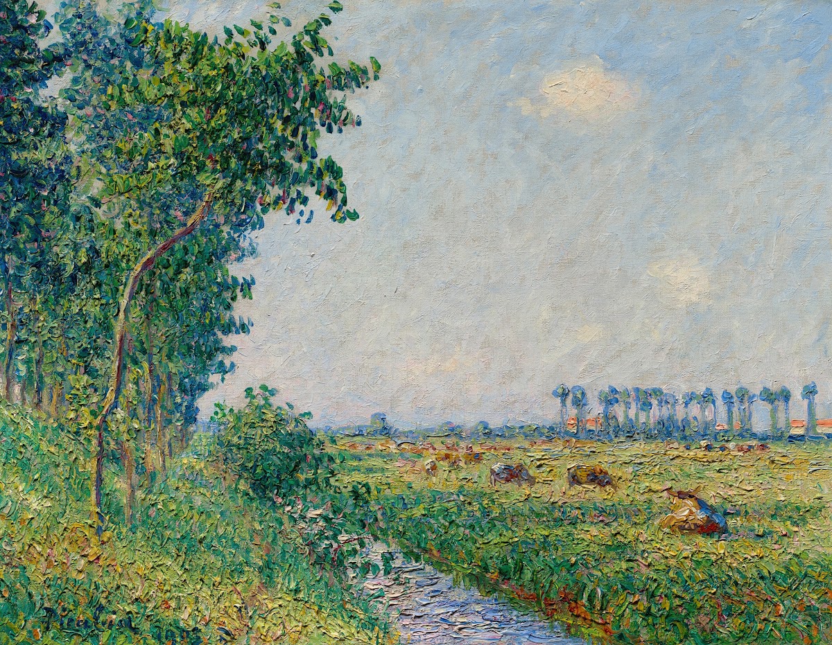 Untitled Vaches dans les pleins de Normandie 1905