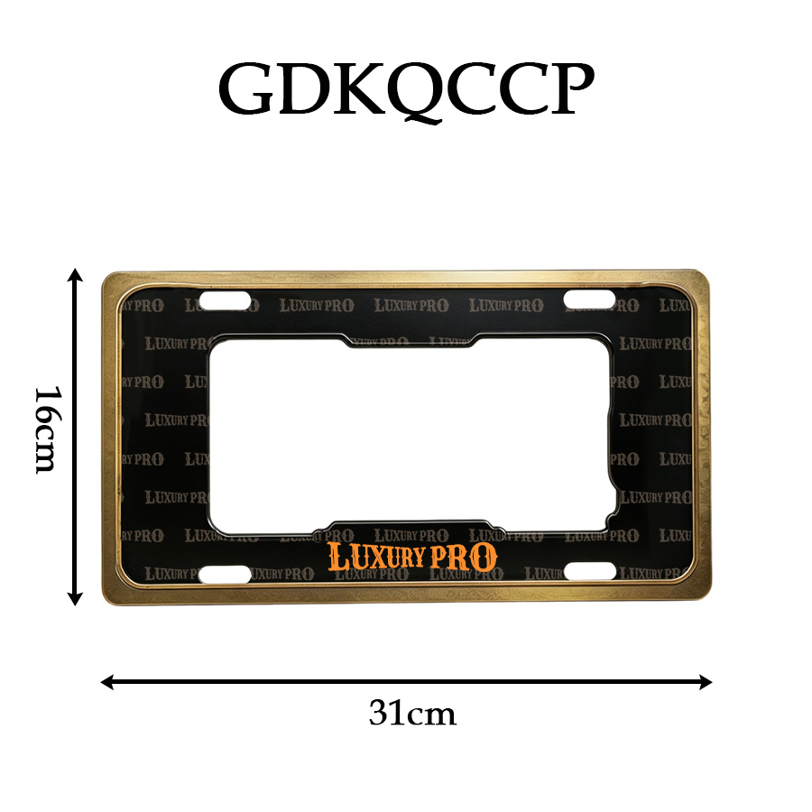 GDK car license plate