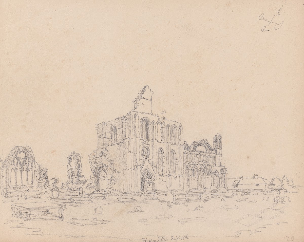 Elgin Cathedral Scotland 1792